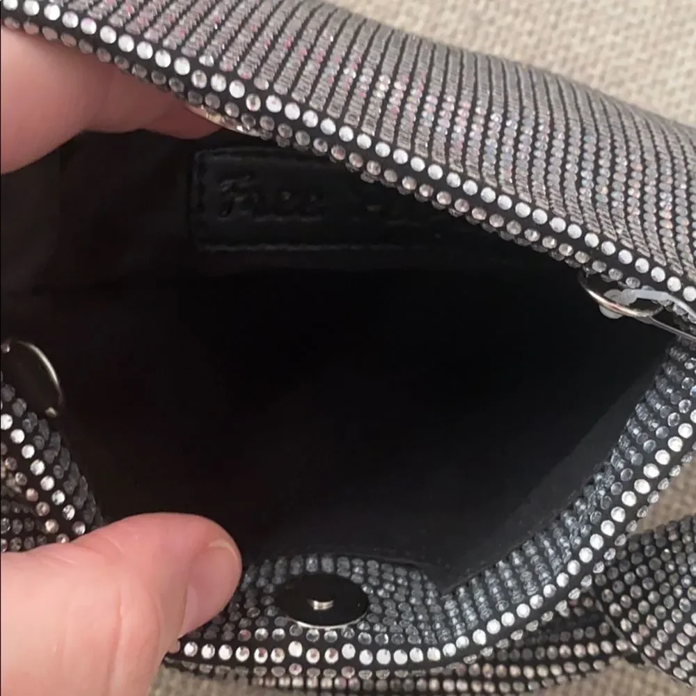 10. NWOT Free People Rhinestone Embellished Bag - Picture 14 of 14